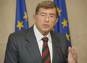 Corado Calabro and Roberto Viola at the EC